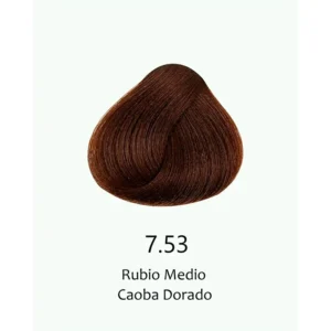 LUXENT Tinte Hypertone 7.53 Rubio Medio Caoba Dorado